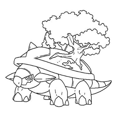 Grotle Colouring In Grotle Coloring Pages