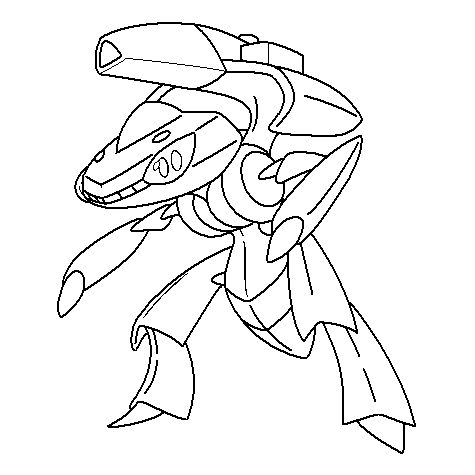 Genesect Coloing 649-Genesect Coloring Page by Nikki-M-Garrett on DeviantArt