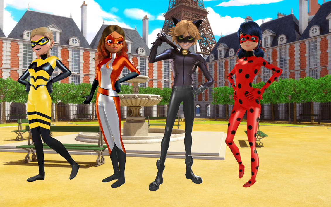 Miraculous New SuperHeroes by JayEska on DeviantArt