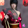 Asian Girl With Fan