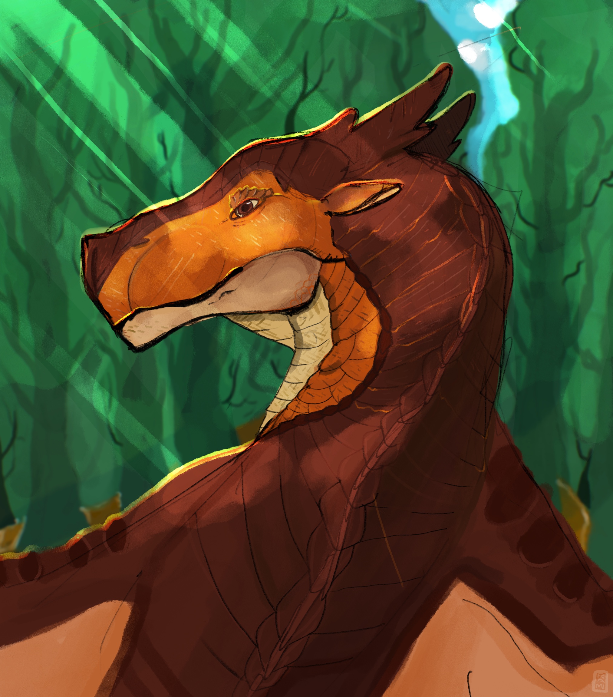 Sapnap as a wings of fire dragon by Nickleishere on DeviantArt