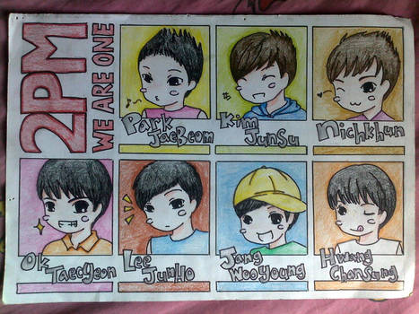 Fanart - 7 members 2PM