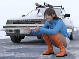 SERIKA goes skiing with her Celica #3