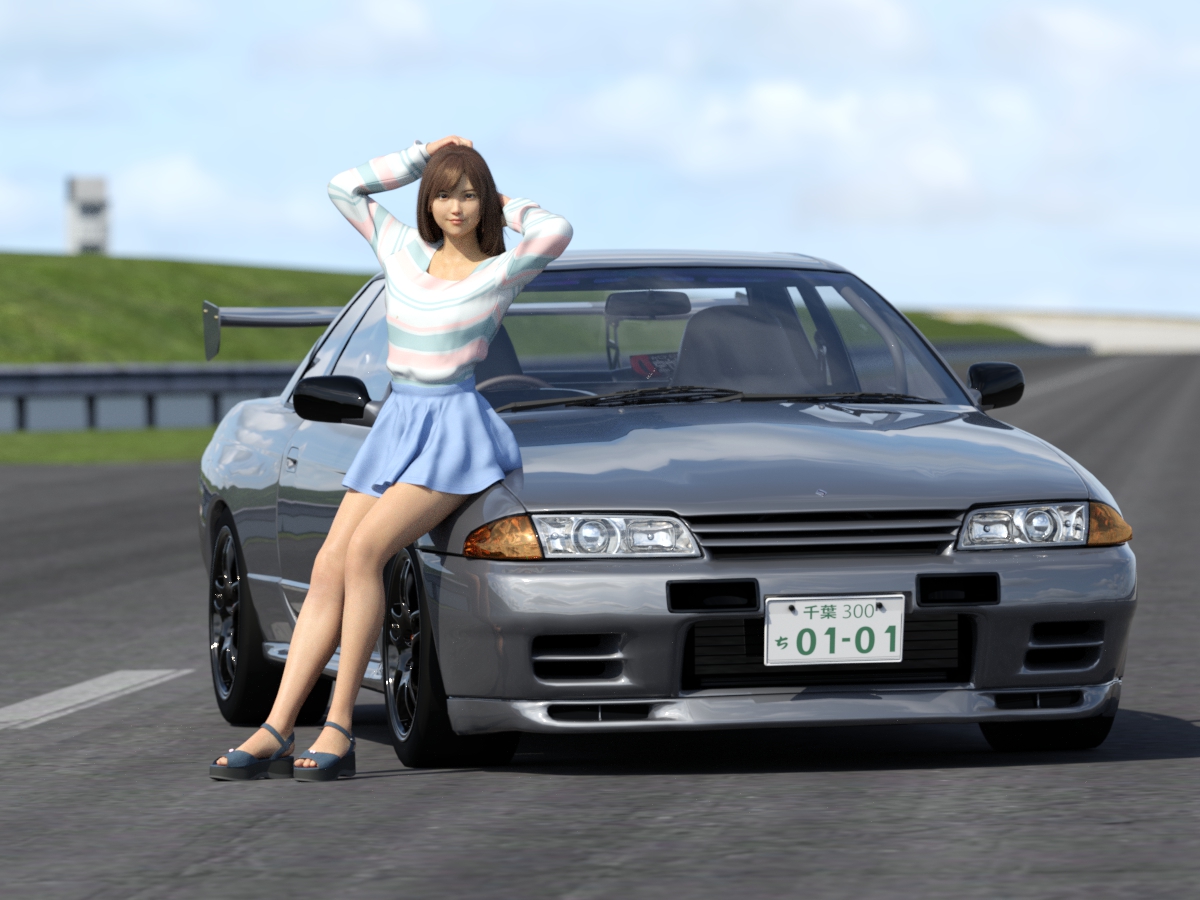 Hinata R32 NAMI and Nissan GT-R R32 #2 by Hiroinchiba on DeviantArt