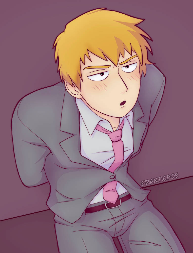 Reigen Scared Reigen Arataka Mob Psycho 100 by FranticFoe on DeviantArt