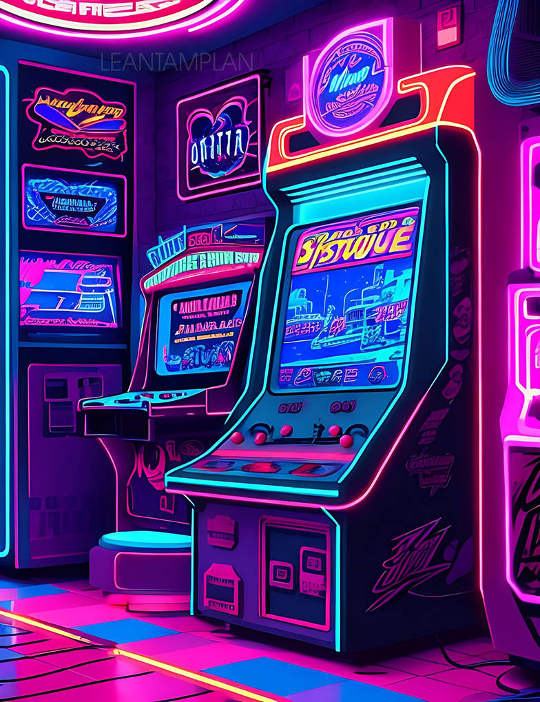 Arcade Machine 10 by Leantamplan on DeviantArt