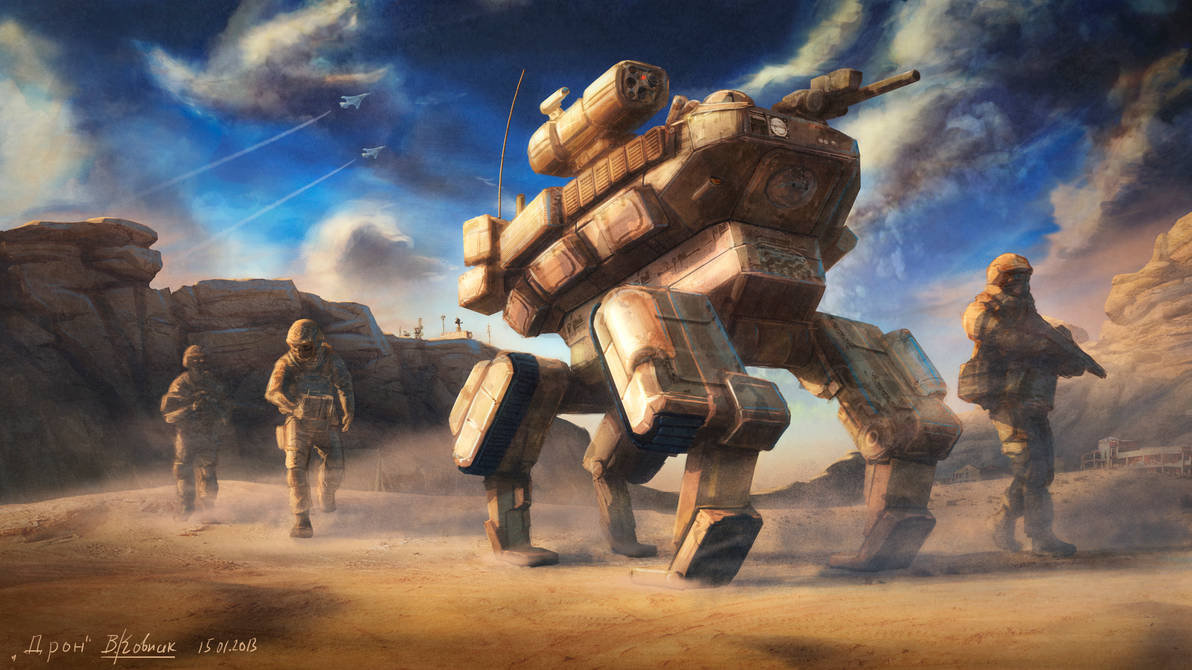Tankbot by VKovpak on DeviantArt