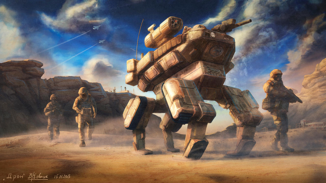 Tankbot by VKovpak on DeviantArt