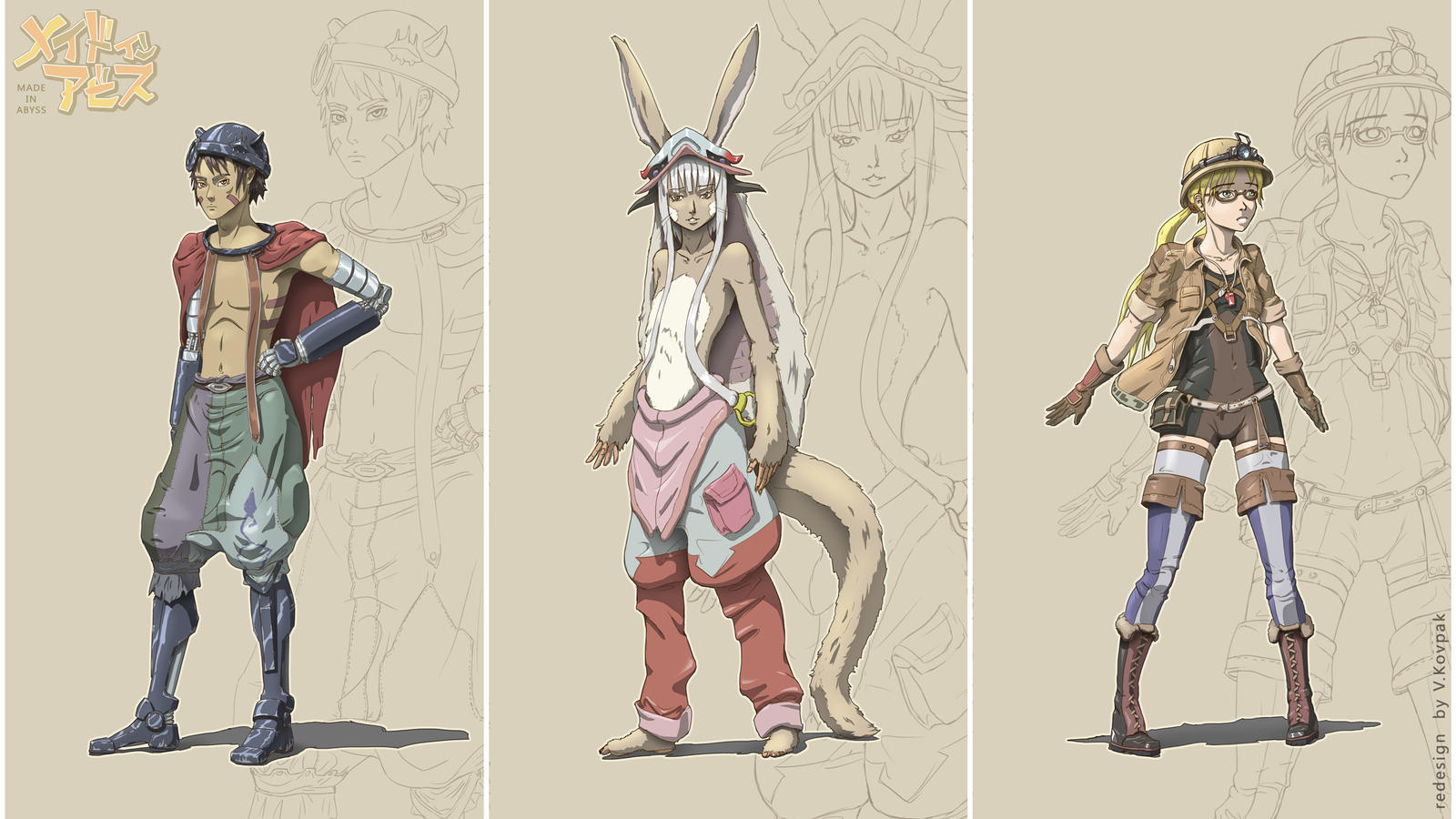 Character inspired by the anime 'made in abyss