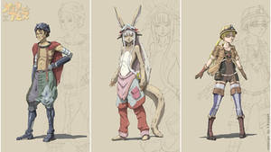 Made In Abyss (characters redesign)