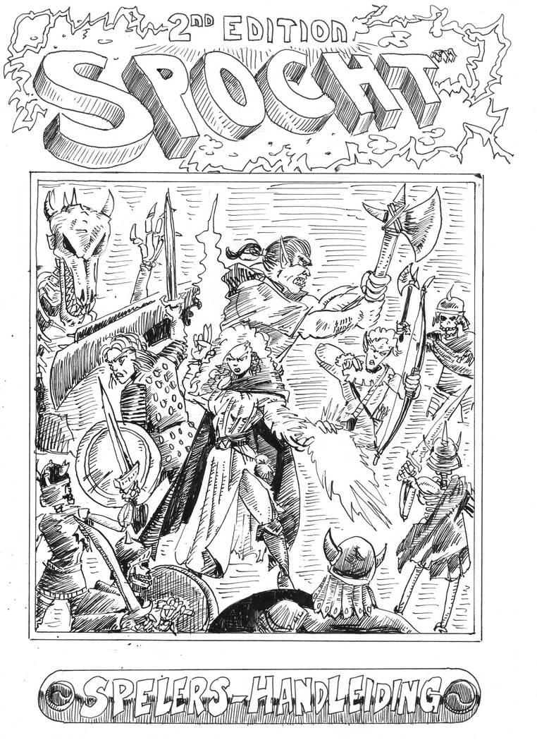 RPG book cover by Flinn13 on DeviantArt