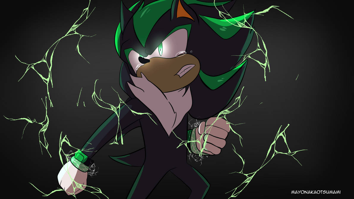 Corrupted Super Shadow by MayonakaOtsumami on DeviantArt