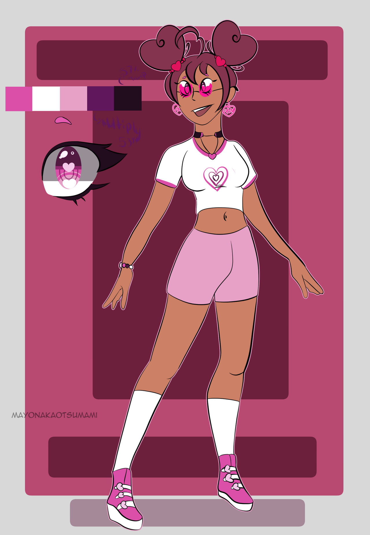 Spinel Rosehart Trainer Sona by MayonakaOtsumami on DeviantArt
