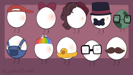 Eggs from QSMP - Redesign pt1 by LUUXIFER on DeviantArt
