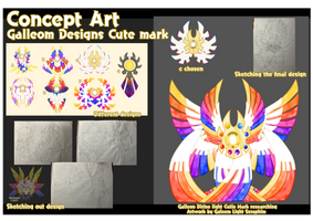 Concept Art Galleom designs cutie mark by GaleemLightSeraphim