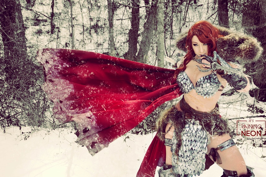 Red Sonja cosplay