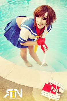 Sakura- Street Fighter Cosplay