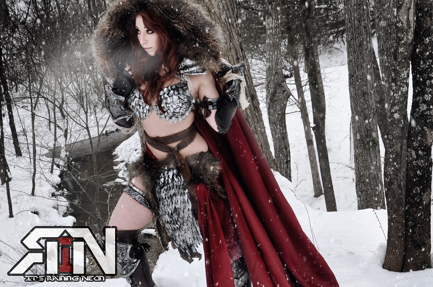 Red Sonja Dynamite Comics June Cover Cosplayer