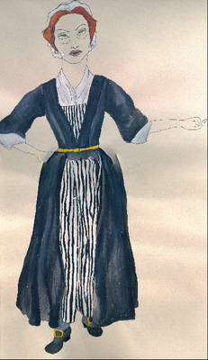 The Rivals costume design Lucy