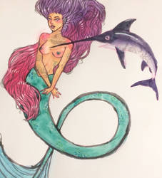 Mermaid and Tattoo Artist