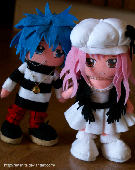 Shin and Reira Plushes