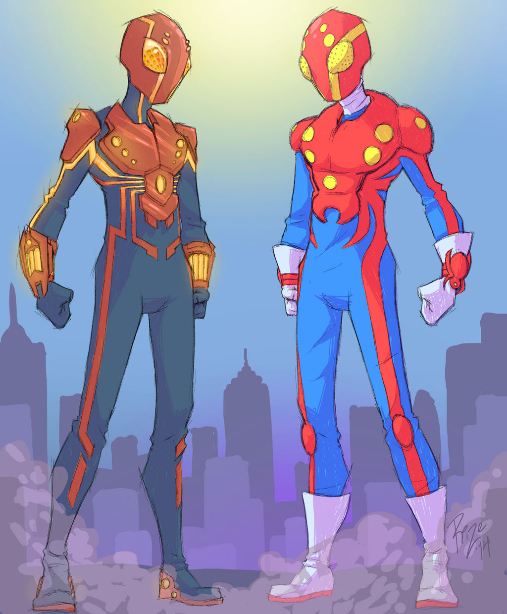 Spider-Man Redesign (Heisei and Showa Tokusatsu) by MrRizeAG on DeviantArt
