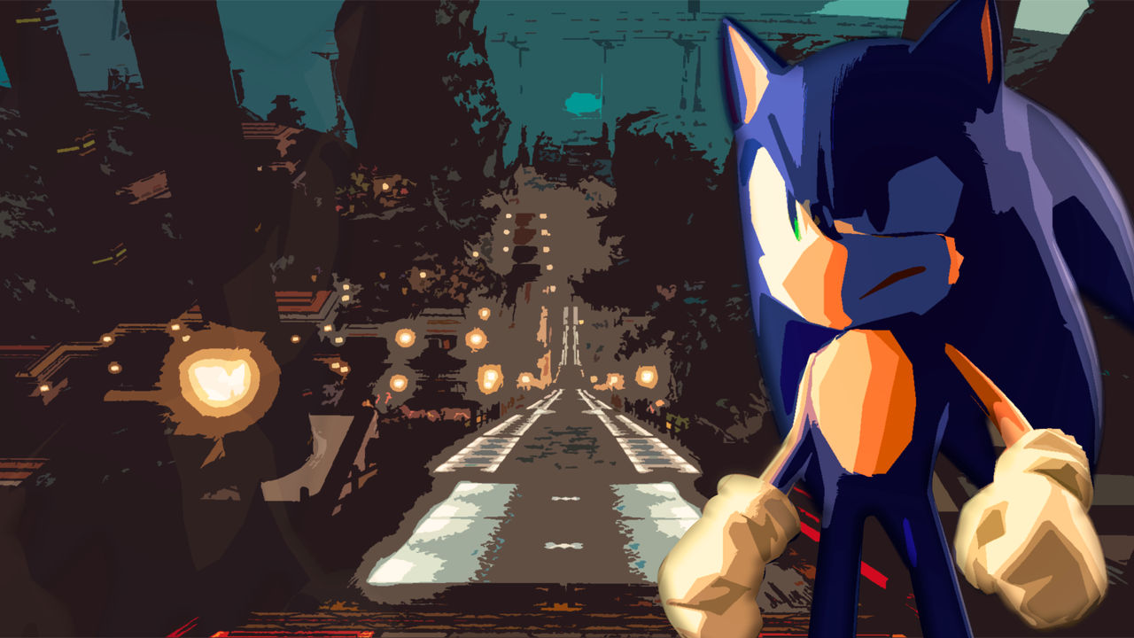 Sonic Colors Wallpaper Minimalist - FULL HD by SonicSupreme on DeviantArt
