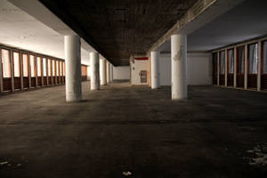 Hoyblokka interior emptiness 5 by Kvaale