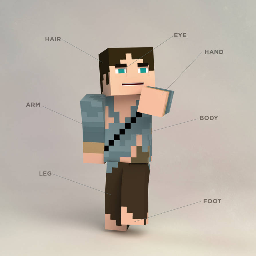 Minecraft 3D by UnhostedPlayer on DeviantArt
