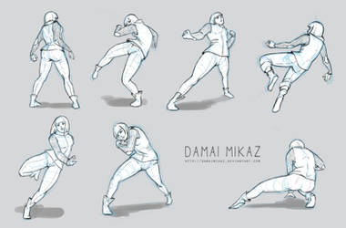 TUTORIAL Character-poses- Fight on Drawing-tutorial - DeviantArt