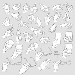 Sketchdump January 2018 [Hands]