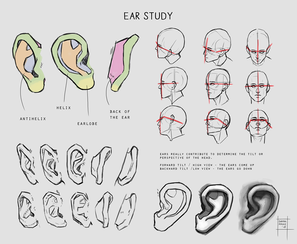 Sketchdump April 2018 [Ears]