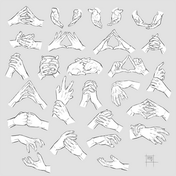 Sketchdump May 2018 [Both hands]