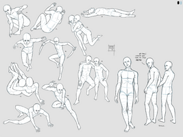 Sketchdump June 2018 (Poses - DEJ part 2)