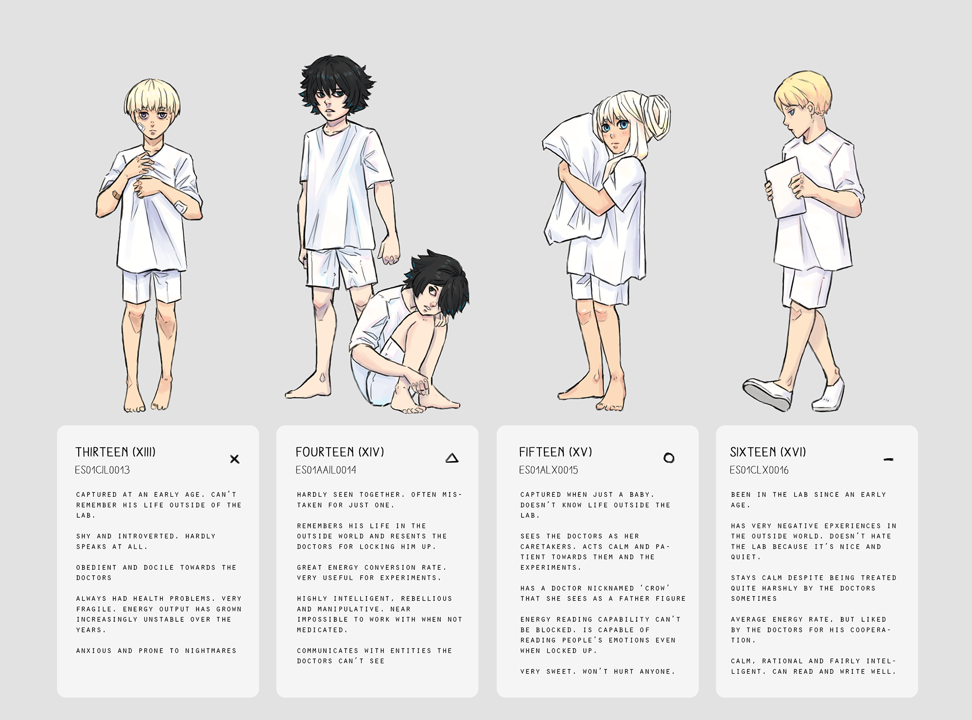 Characters - Experiments by DamaiMikaz on DeviantArt