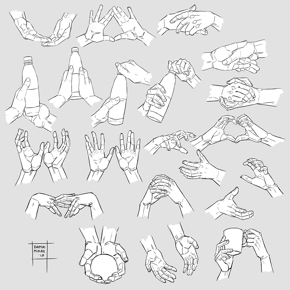 Sketchdump May 19 Both Hands By Damaimikaz On Deviantart Sketchdump May 19 Both Hands By Damaimikaz On Deviantart