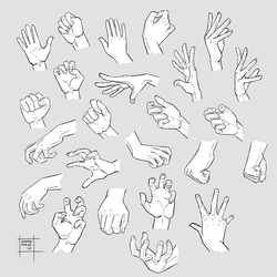 Sketchdump October 2019 [Hands]