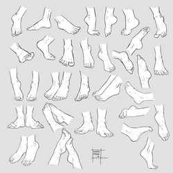 Sketchdump November 2019 [Feet]