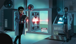 Young Aiden in the lab by DamaiMikaz