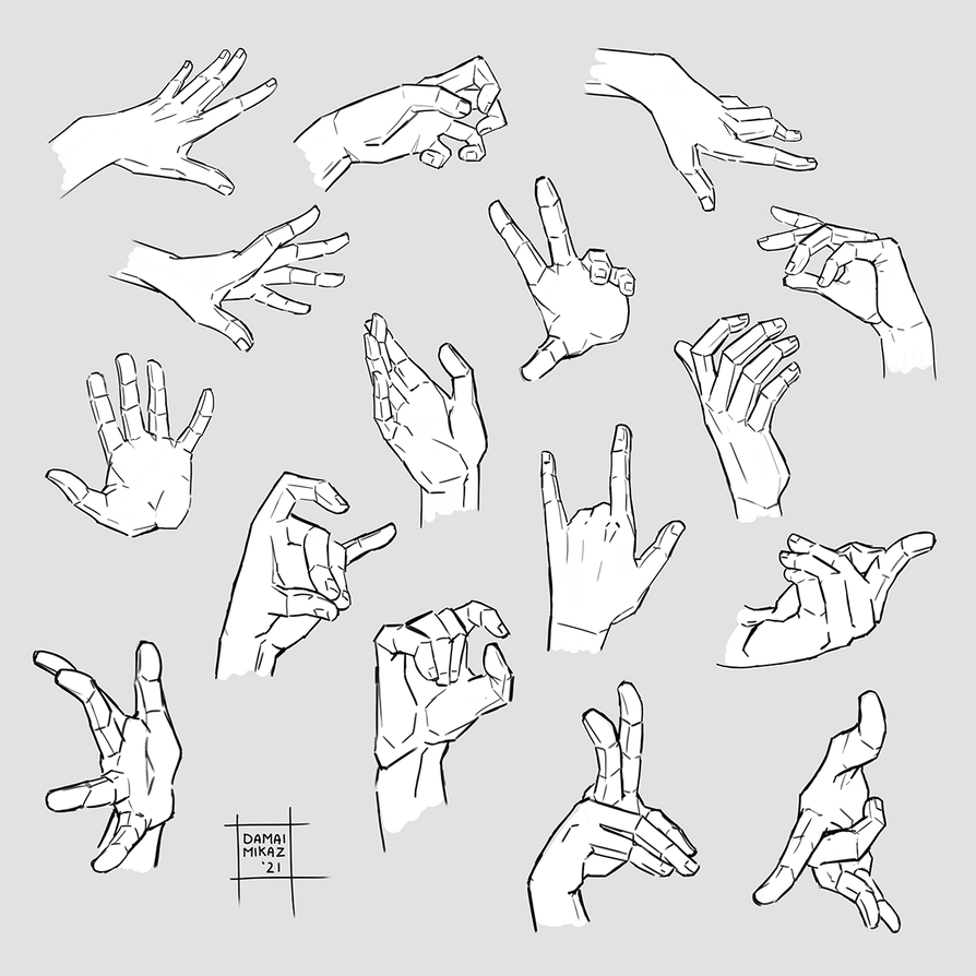 Sketchdump July 2021 [Hands]
