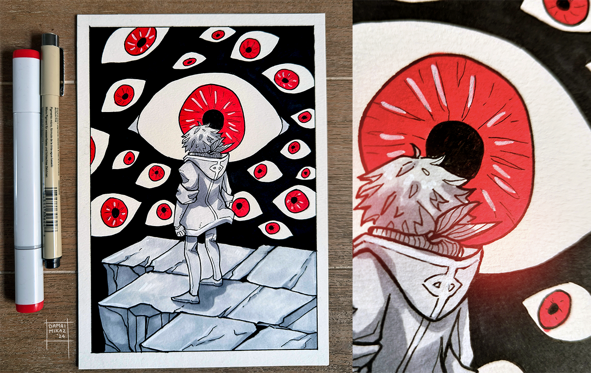 Inktober 2024 - 09 Eyes