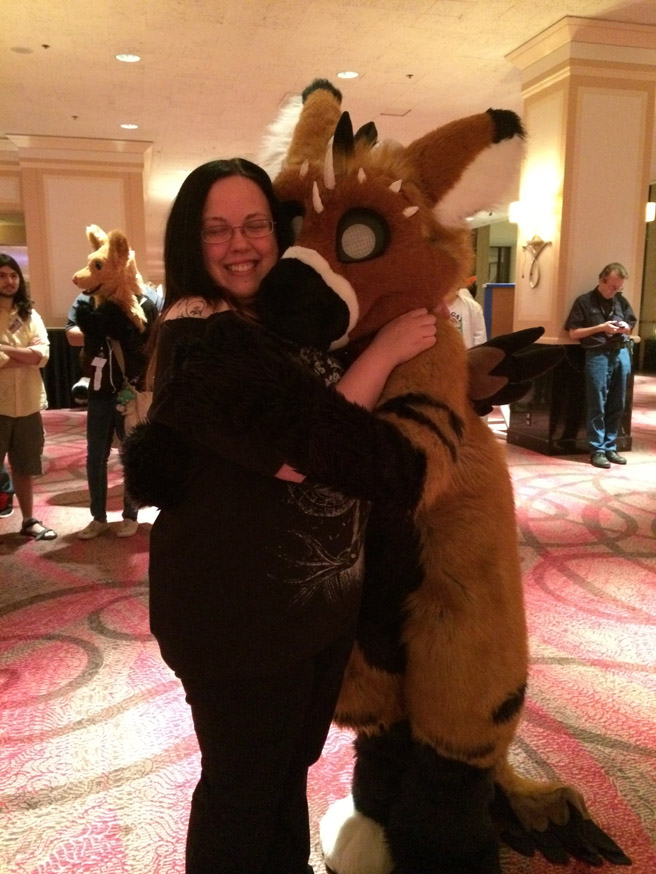 Hugs at TFF