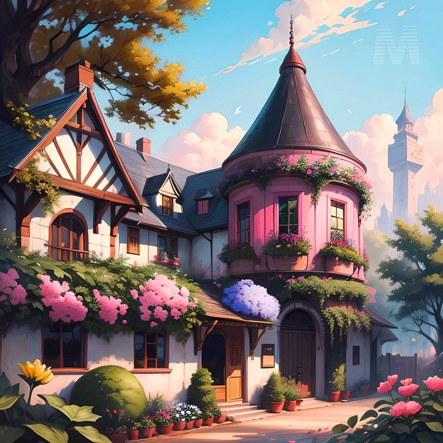 Deviantart Houses A house by IlhamMelati on DeviantArt