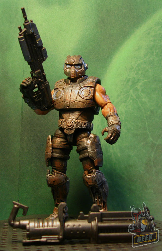 Gears of War Cog Soldier custom figure