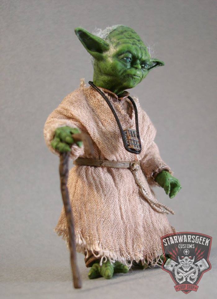 Jedi Master Yoda 6 in. Black Series Action Figure by starwarsgeekdotnet