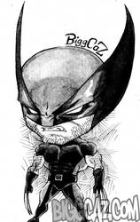 Chibi Wolverine by BiggCaZ