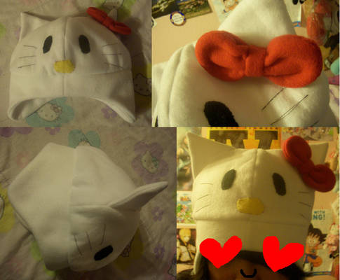 Hello Kitty Fleece Hat