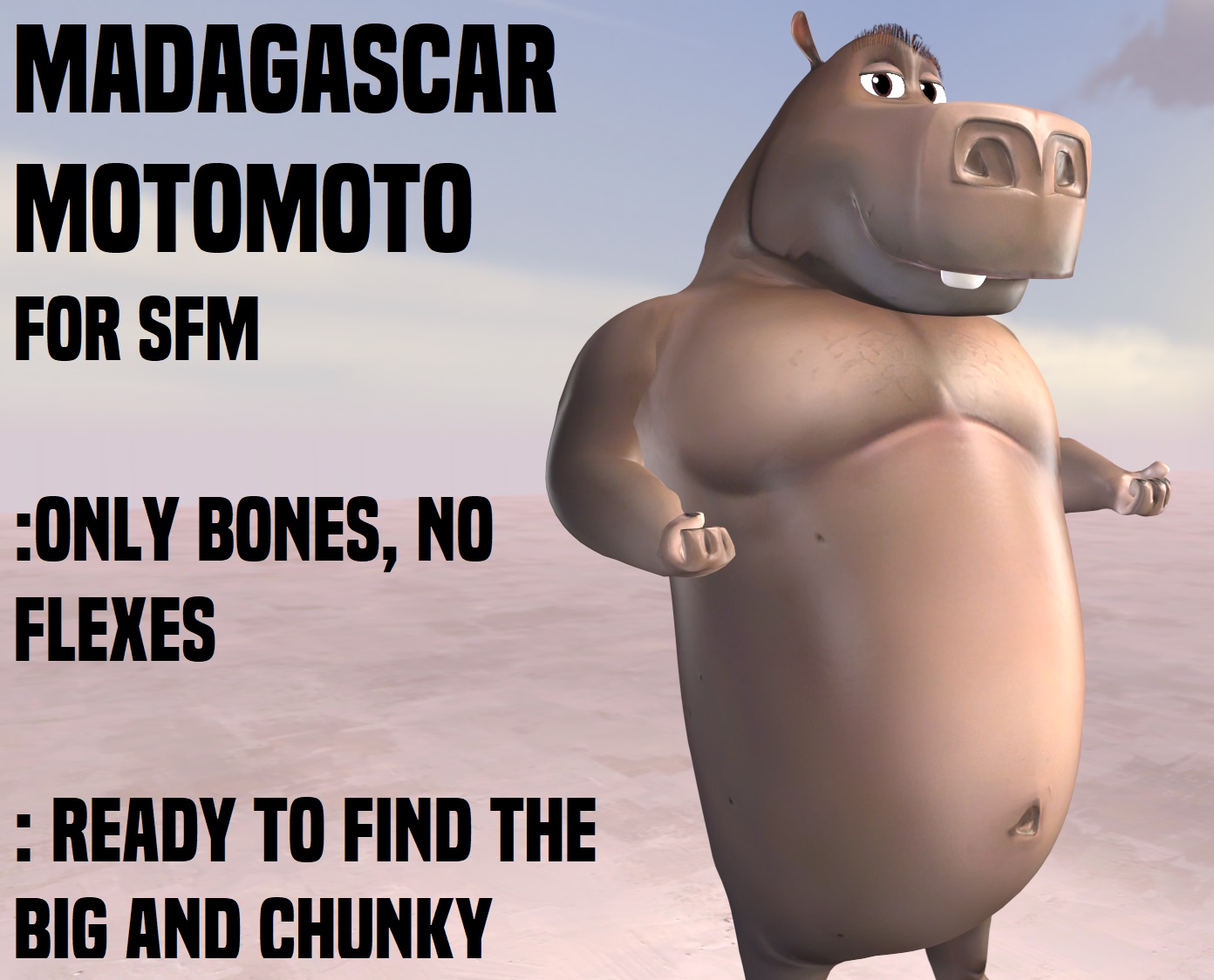 Moto Moto The Naked Hippo : r/DreamWorks