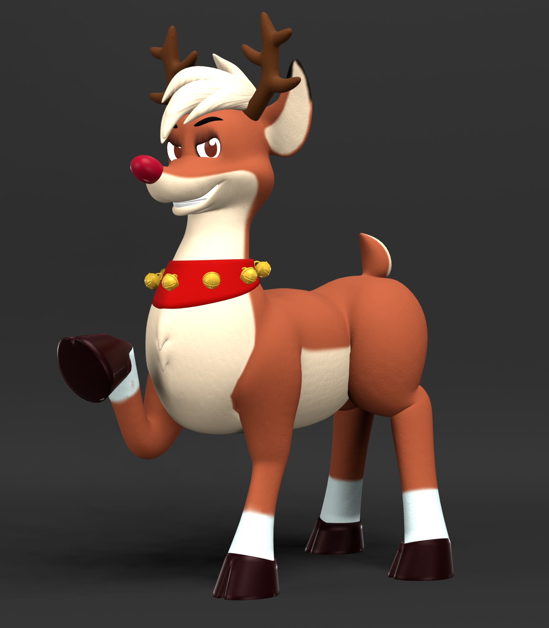 Rudolph The Big Chubby Reindeer by OCsDA on DeviantArt