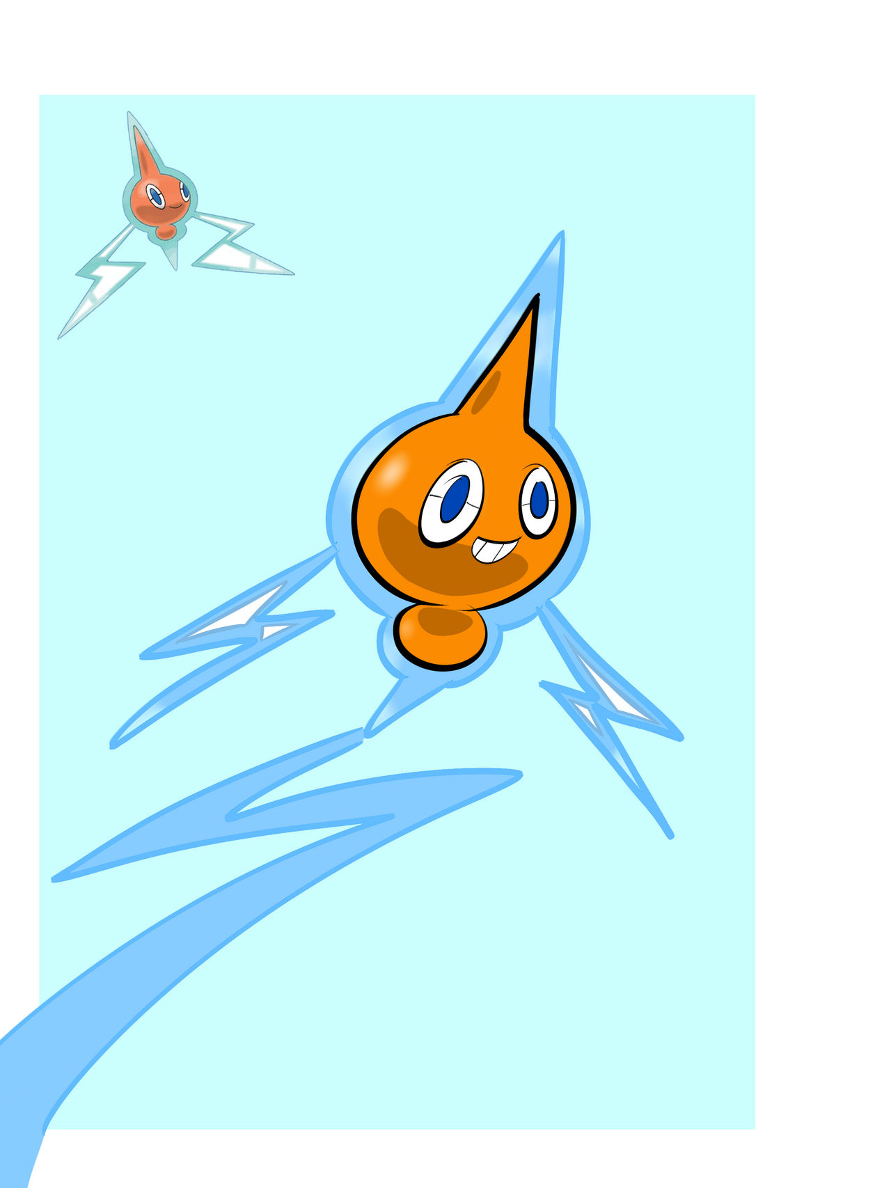 Rotom by GargolaWalt on DeviantArt